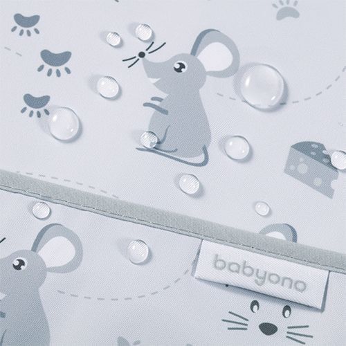 Нагрудник-фартук от Babyono, Мышки, размер 6 месяцев - 2 года 1641/01 фото