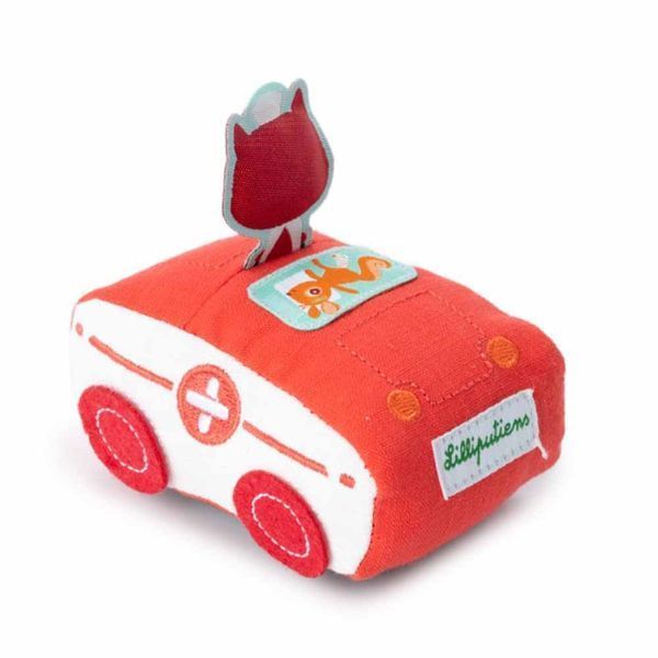 Інерційна машинка Лисичка Аліса від Lilliputiens 83439 фото