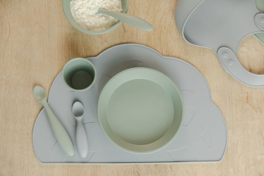 Силіконовий килимок Boheme від Bibs, Sage 5713795246878 фото