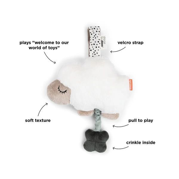 Музична іграшка Sheepy від Done by Deer, Пісочна 4453379 фото