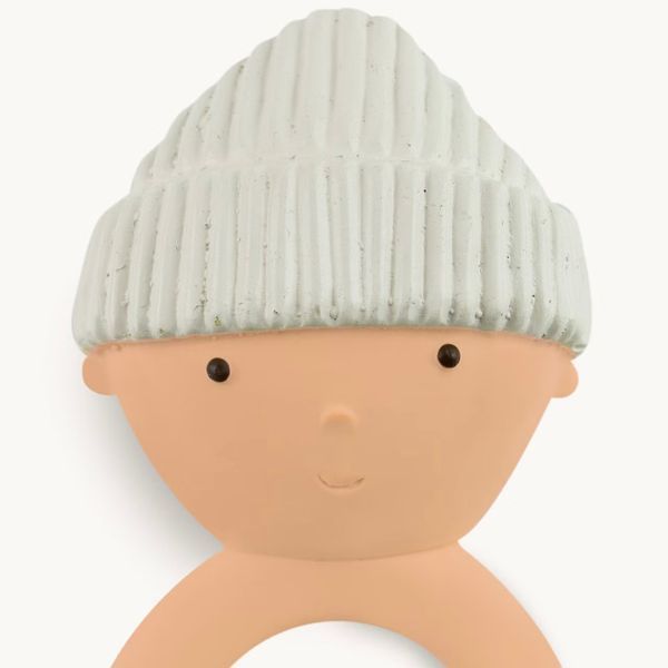 Пупс-прорізувач з натурального каучуку GOMMU RING BABY Ваніль GOMMU141-913 фото
