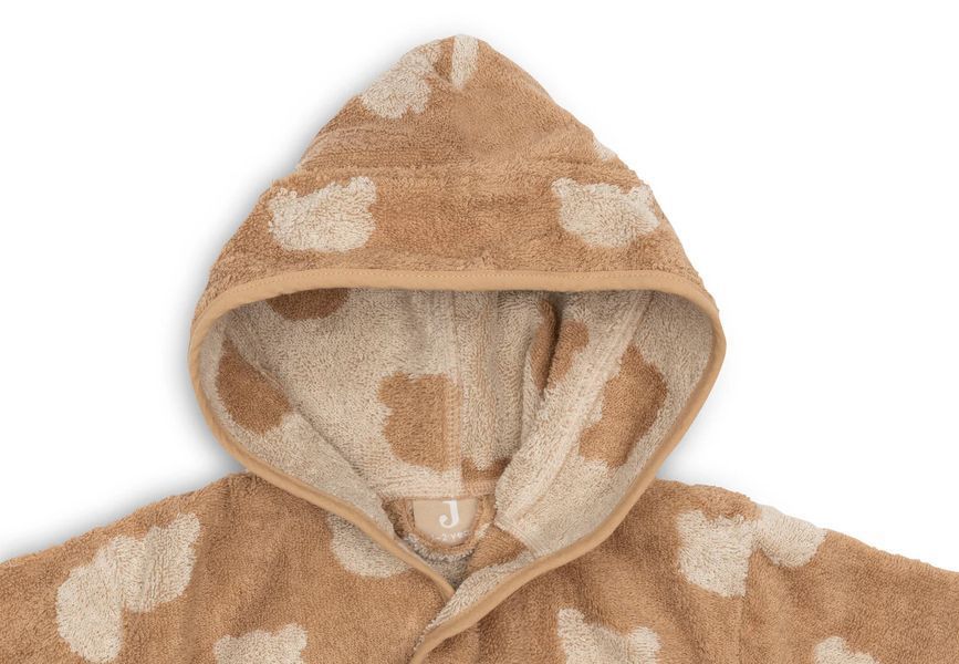 Махровый халат Jacquard Teddy Bear от Jollein 1-2 года, Бісквіт 060-808-68169 фото