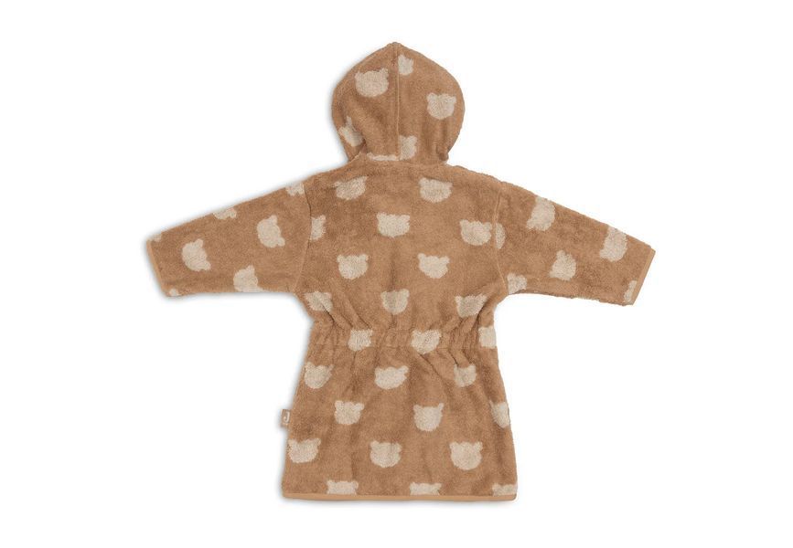 Махровый халат Jacquard Teddy Bear от Jollein 1-2 года, Бісквіт 060-808-68169 фото