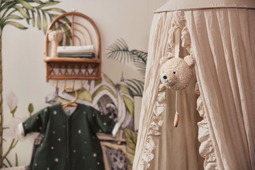 Музична підвіска Teddy Bear від Jollein Teddy Bear, Натуральний 043-001-67007 фото