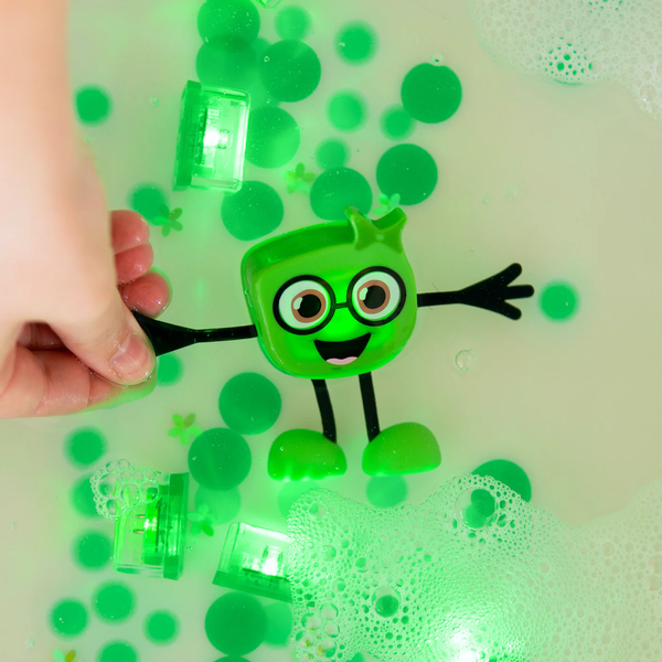 Набор персонаж и 2 световых кубиков Pippa от Glo pals, Зеленый GPCHPIPPA фото