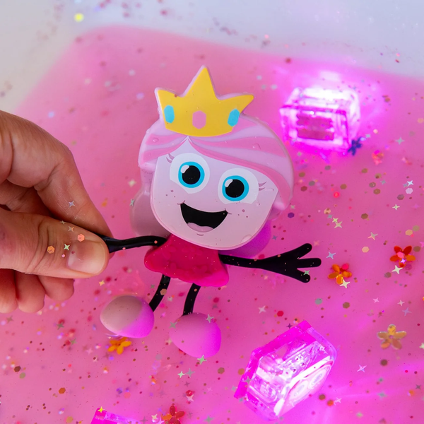 Набор персонажей и 2 световые кубики Princess Ida от Glo pals, Розовый GPCHIDA фото