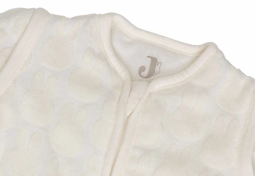 Спальний мішок зі знімними рукавами Miffy Jacquard від Jollein 60 см, Айворі 016-410-67110 фото