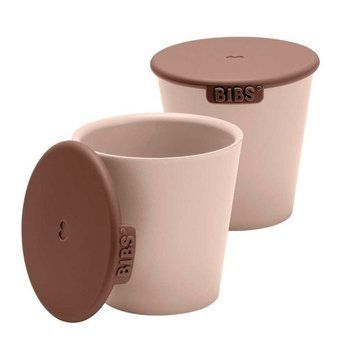 Набір стаканів для напоїв та снеків від BIBS, Blush (2 шт) 5713795230938 фото