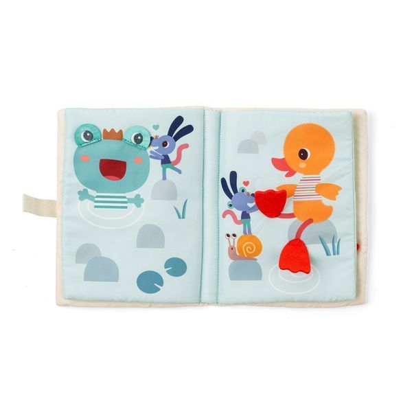 Мягкая развивающая книга Мышка Нина переодевается - Фактуры от Lilliputiens 83674 фото