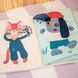 Мягкая развивающая книга Мышка Нина переодевается - Фактуры от Lilliputiens 83674 фото 5