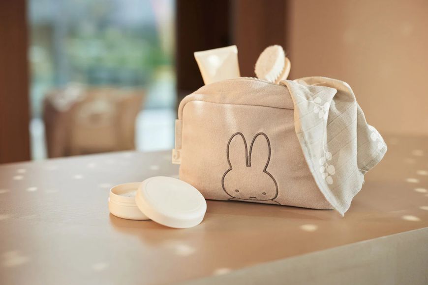 Косметичка махрова Miffy від Jollein, Нуга 053-577-67088 фото