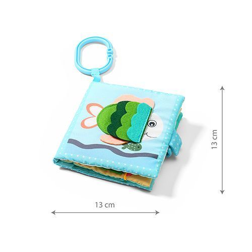 Мягкая розвівающая книга на коляску от Babyono, Морской мир 9503009900 фото