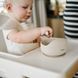 Миска силиконовая на присоске от Babyono, Бежевая 1481/04 фото 7