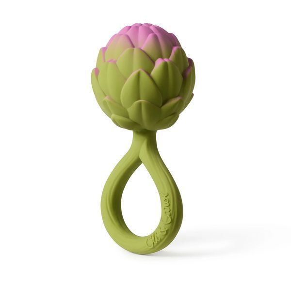 Брязкальце-прорізувач Артишок від Oli & Carol L-RATTLE-ARTICHOKE фото