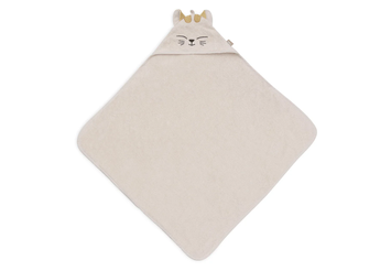 Махровая накидка для купания Cat Charlie от Jollein 75&times;75 см 534-514-68134 фото