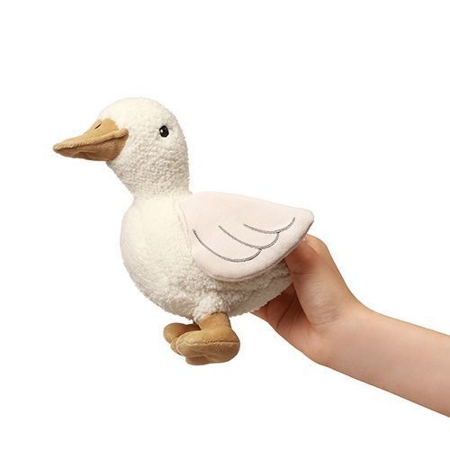 Игрушка-обнимашка с погремушкой от Babyono, Гуска Зоя  1554 фото