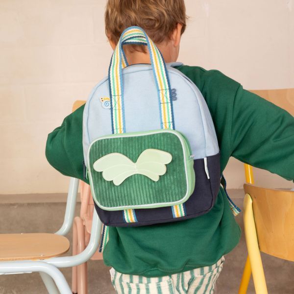 Дитячий рюкзак Mix & Match від Lilliputiens, Ocean Blue 83690 фото