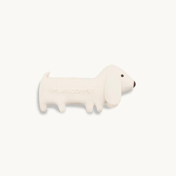 Іграшка з натурального каучуку GOMMU MINI DOG Крем GOMMU102-903 фото