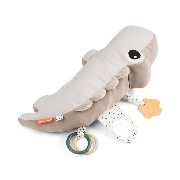 Подушка для Tummy Time Croco от Done by deer, Песочная 4103499 фото