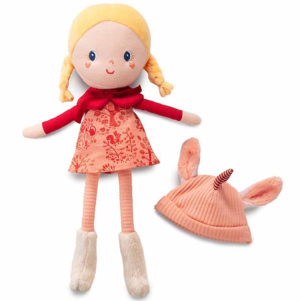 Мягкая кукла Лина в подарочной коробке от Lilliputiens 83382 фото