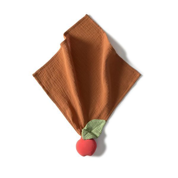 Большой комфортер-прорезыватель Яблоко от Oli & Carol L-BIGDOUDOU-APPLE фото