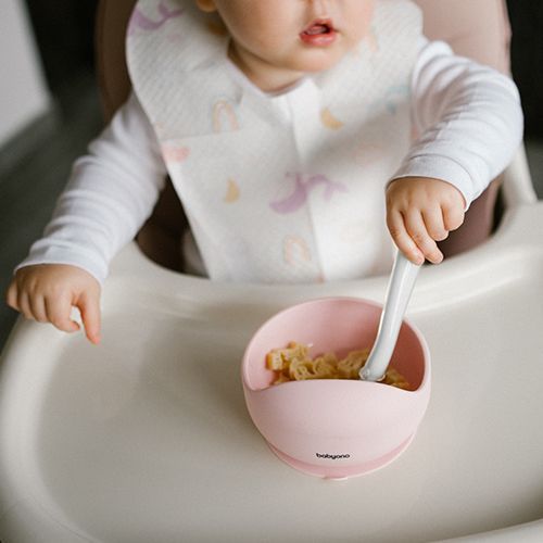 Ложка силіконова гнучка від Babyono Зелена 785/02 фото