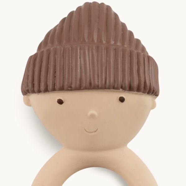 Пупс-прорізувач з натурального каучуку GOMMU RING BABY Кокос GOMMU141-902 фото