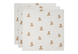 Муслиновые пеленки Teddy Bear от Jollein, 70&times;70 см (3 шт) 535-851-66095 фото