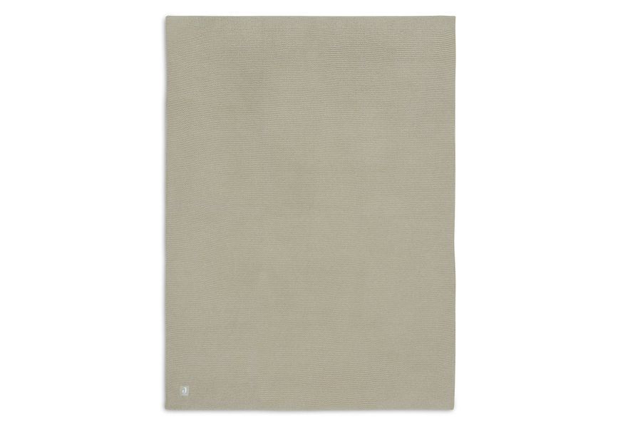 Дитячий в&rsquo;язаний плед Basic від Jollein 75&times;100 см, Оливкова-зелений 516-511-67053 фото