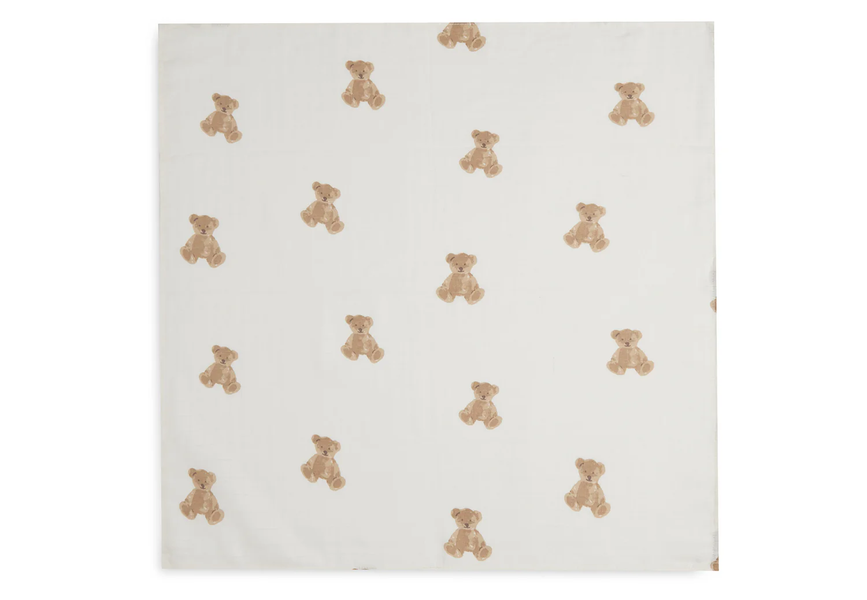 Муслиновые пеленки Teddy Bear от Jollein, 70&times;70 см (3 шт) 535-851-66095 фото