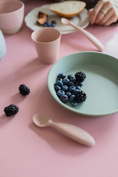 Набір стаканів для напоїв та снеків від BIBS, Vanilla (2 шт) 5713795230990 фото