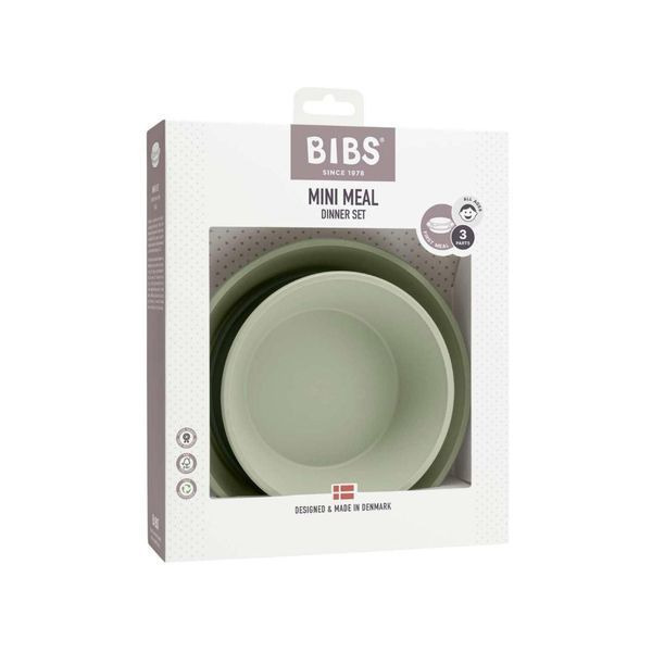 Набір тарілок від BIBS, Sage (2 шт) 5713795230914 фото