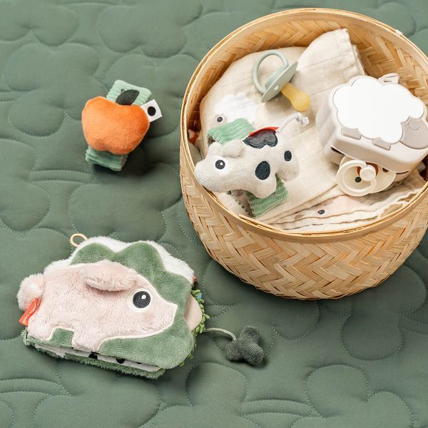 Мягкая сенсорная книга Tiny farm от Done by deer 4353017 фото