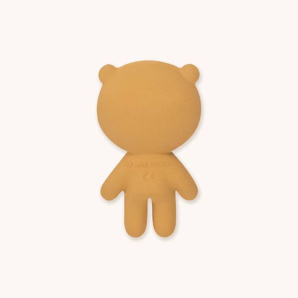 Іграшка з натурального каучуку GOMMU MINI BEAR Сієна GOMMU103-912 фото