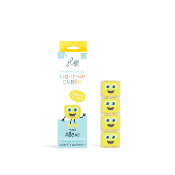 Світлові кубики Alex від Glo Pals Жовті GP4PKALEX фото