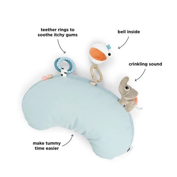Подушка для Tummy Time Playground від Done by deer, Блакитна 4153702 фото